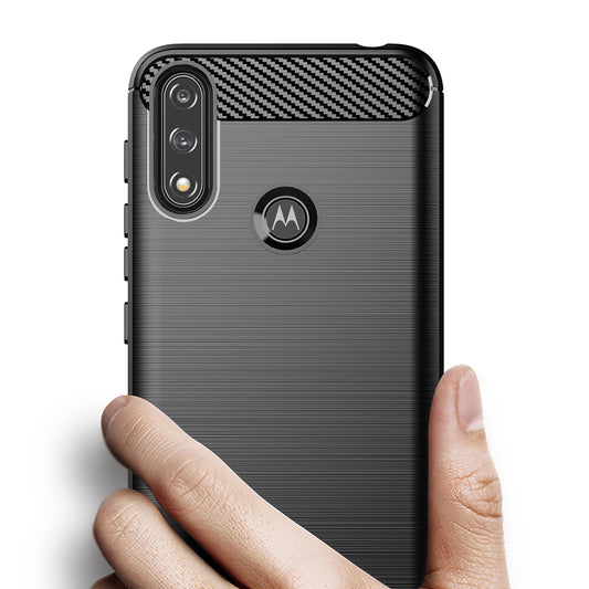 Futrola za Motorola Moto E7i Power / E7 Power, Techsuit, Karbon, Crna