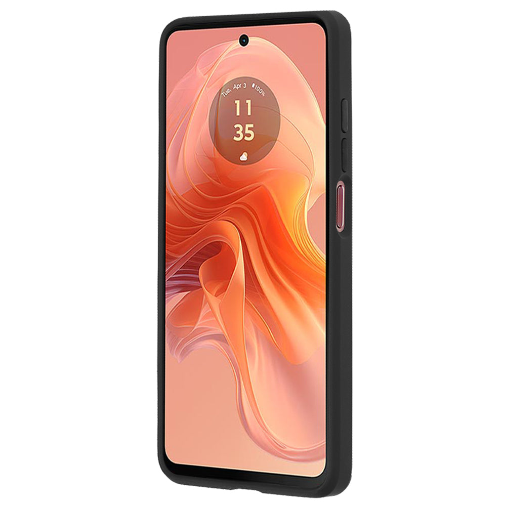 Futrola za Motorola Moto G04s / E14 / G04 / G24, Techsuit, Glinth, Crna