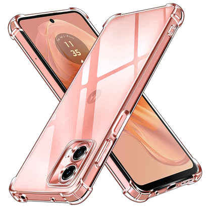 Futrola za Motorola Moto G04s / E14 / G04 / G24, Techsuit, Shockproof Clear, Providna