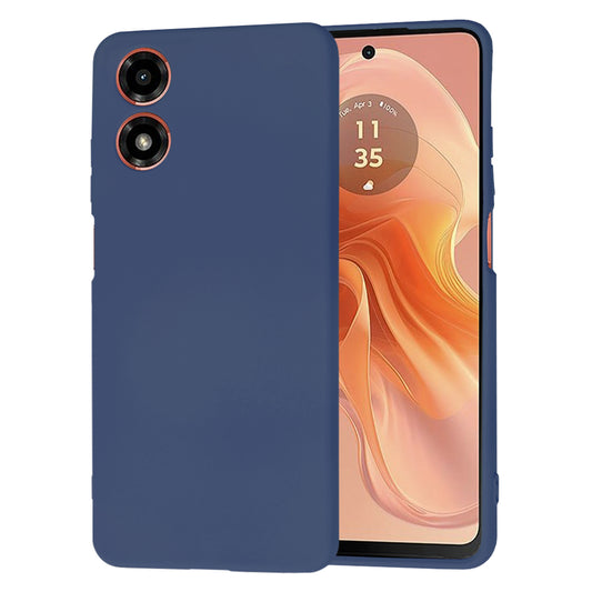 Futrola za Motorola Moto G04s / E14 / G04, Techsuit, SoftFlex, Tamnoplava