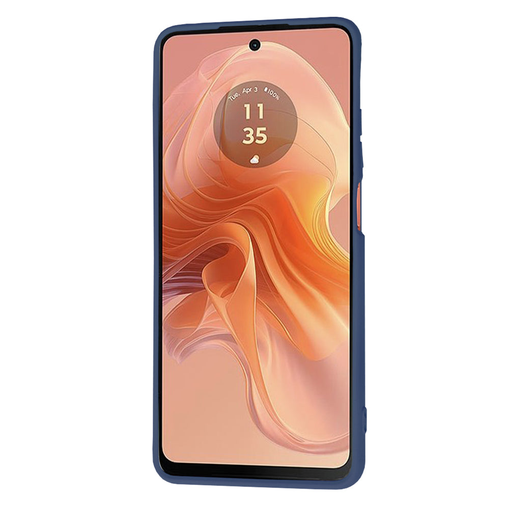 Futrola za Motorola Moto G04s / E14 / G04, Techsuit, SoftFlex, Tamnoplava