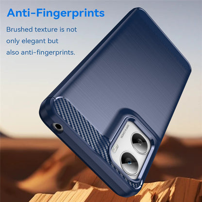 Futrola za Motorola Moto G06 Power / G06, Techsuit, Karbon, Plava