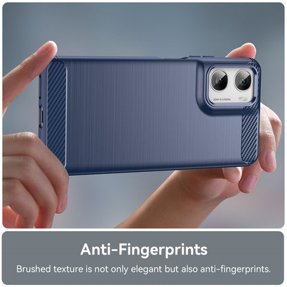 Futrola za Motorola Moto G06 Power / G06, Techsuit, Karbon, Plava