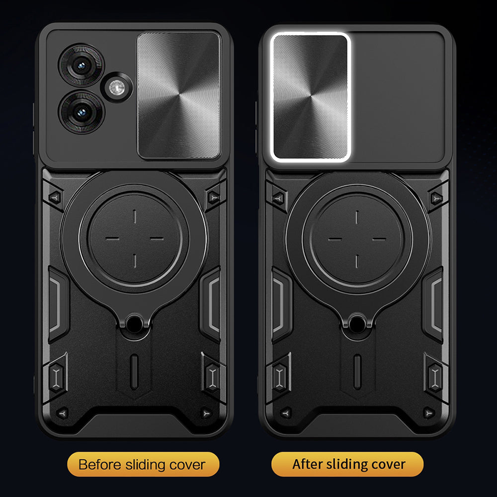 Futrola za Motorola Moto G06, Techsuit, CamGuard Pro, Ljubičasta