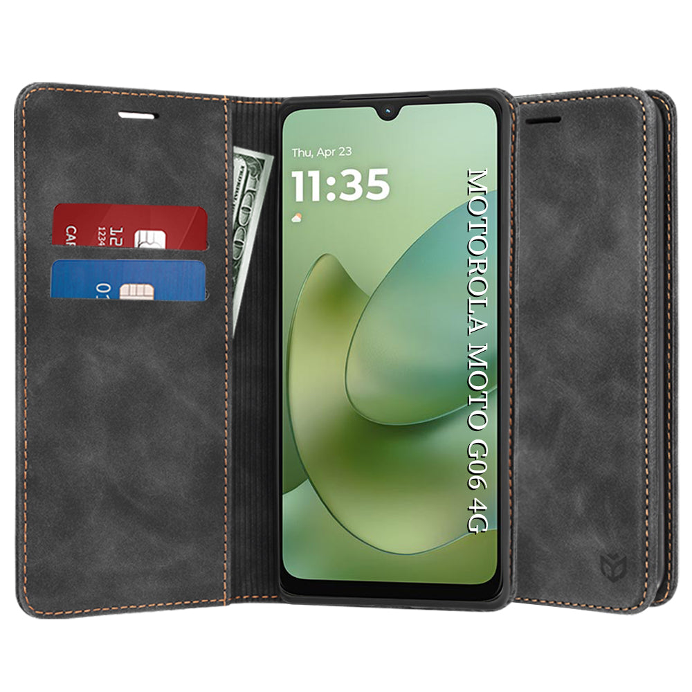 Futrola za Motorola Moto G06, Techsuit, Confy, Crna