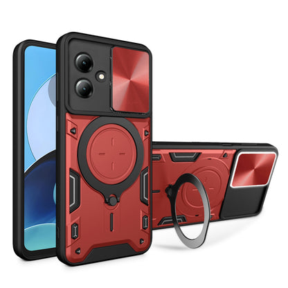 Futrola za Motorola Moto G14, Techsuit, CamGuard Pro, Crvena