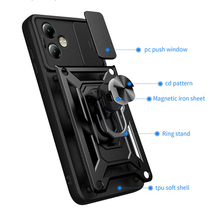 Futrola za Motorola Moto G14, Techsuit, CamShield, Plava