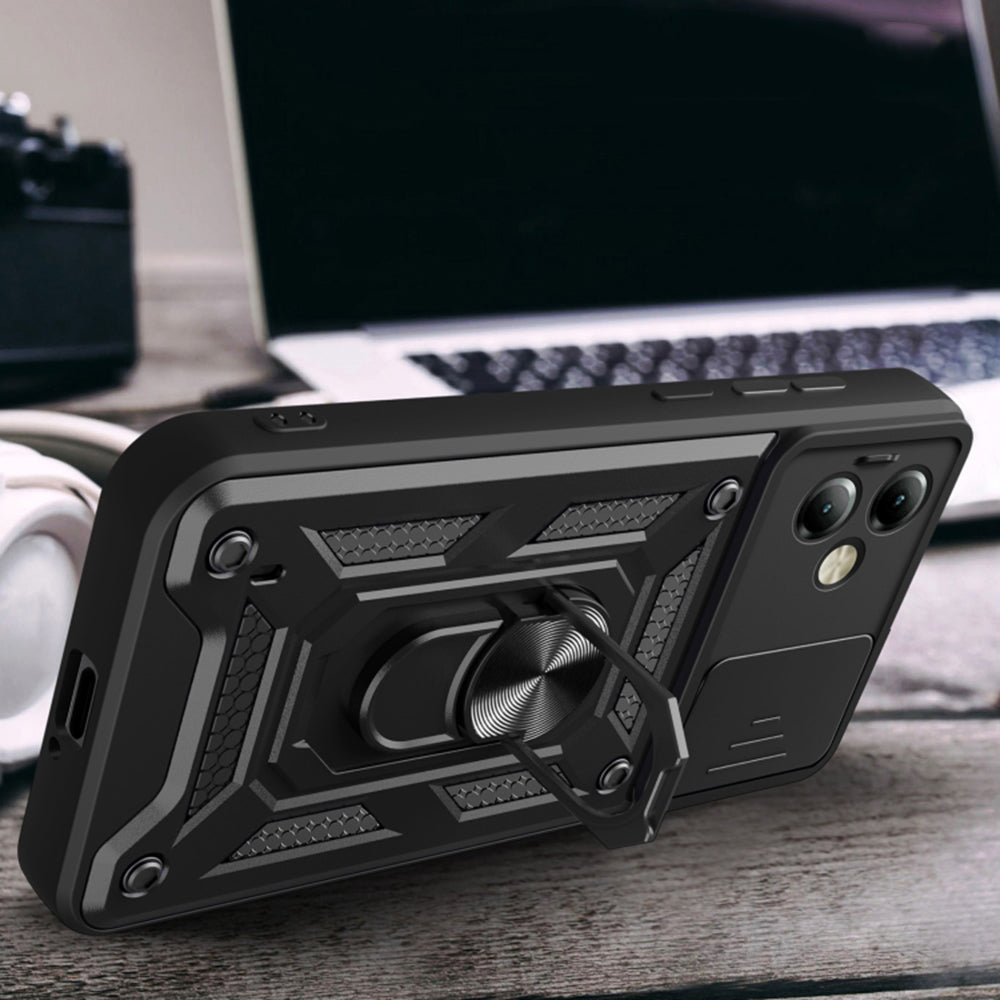 Futrola za Motorola Moto G14, Techsuit, CamShield, Plava