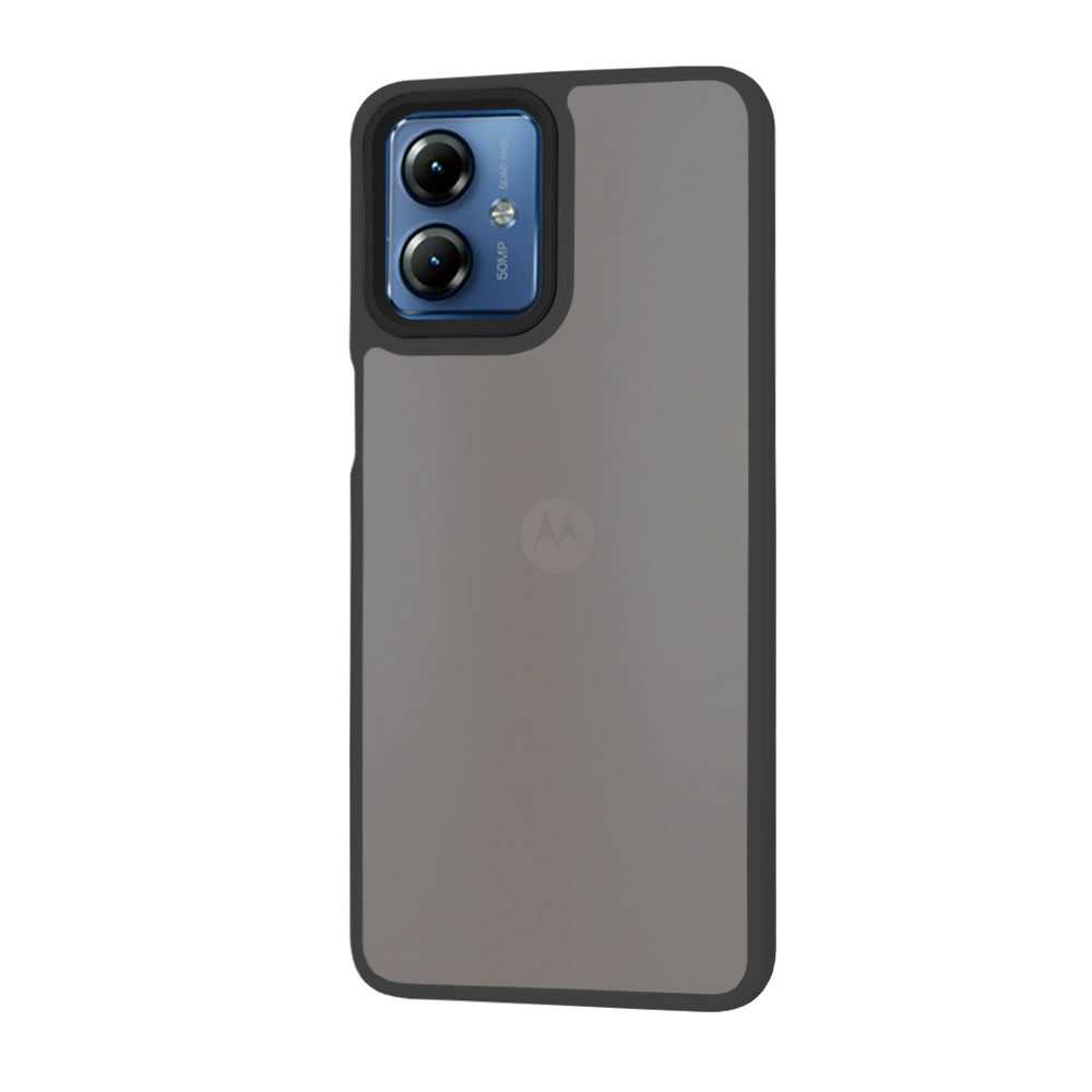 Futrola za Motorola Moto G14, Techsuit, HaloFrost, Crna