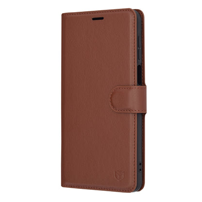 Futrola za Motorola Moto G14, Techsuit, Leather Folio, Braon