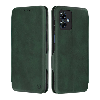 Futrola za Motorola Moto G14, Techsuit, Safe Wallet Plus, Zelena