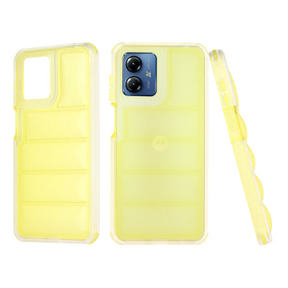 Futrola za Motorola Moto G14, Techsuit, Wave Shield, Žuta