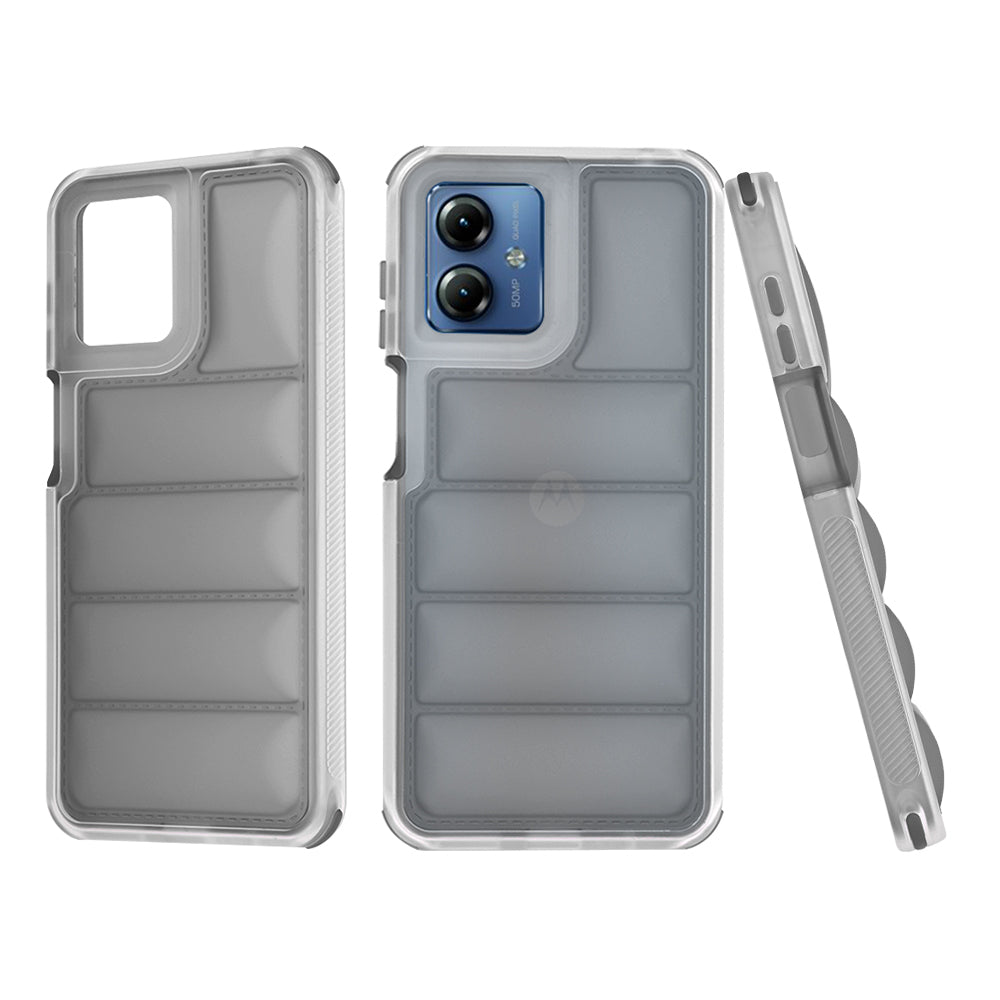 Futrola za Motorola Moto G14, Techsuit, Wave Shield, Crna