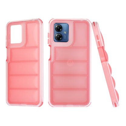 Futrola za Motorola Moto G14, Techsuit, Wave Shield, Crvena