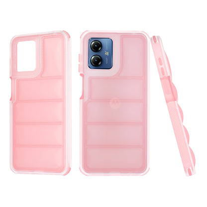 Futrola za Motorola Moto G14, Techsuit, Wave Shield, Roze