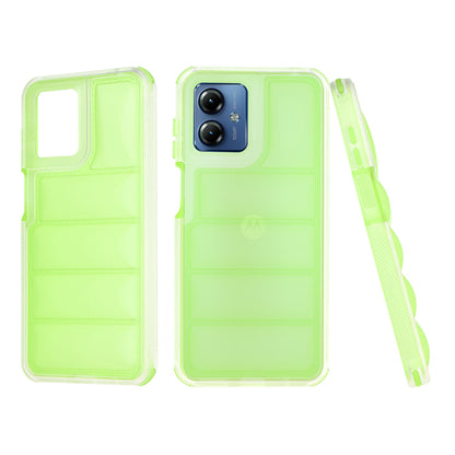 Futrola za Motorola Moto G14, Techsuit, Wave Shield, Zelena