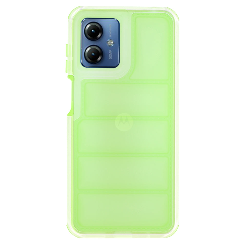 Futrola za Motorola Moto G14, Techsuit, Wave Shield, Zelena