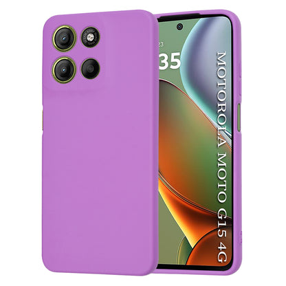 Futrola za Motorola Moto G15 / G15 Power, Techsuit, SoftFlex, Ljubičasta