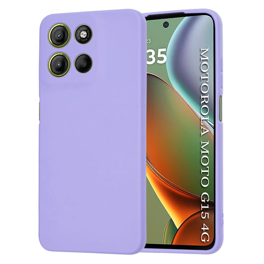 Futrola za Motorola Moto G15 / G15 Power, Techsuit, SoftFlex, Svetlo Ljubičasta