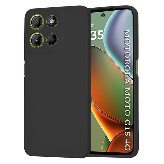 Futrola za Motorola Moto G15 / G15 Power, Techsuit, SoftFlex, Crna