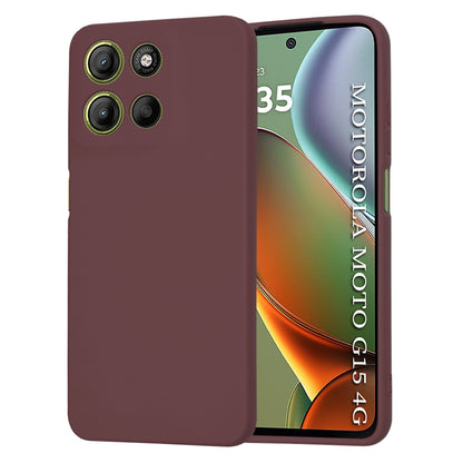 Futrola za Motorola Moto G15 / G15 Power, Techsuit, SoftFlex, Bordo
