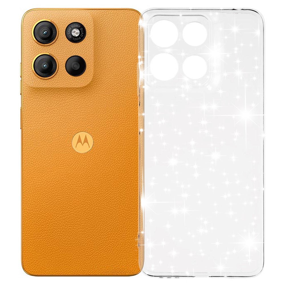 Futrola za Motorola Moto G15 / G15 Power, Techsuit, SparkleSkin, Providna