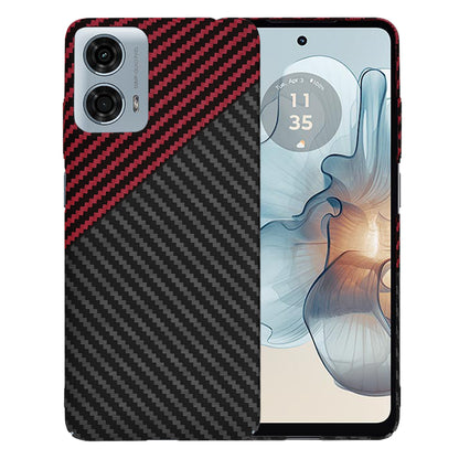 Futrola za Motorola Moto G24 Power, Techsuit, Carbonite FiberShell, Crno Crvena