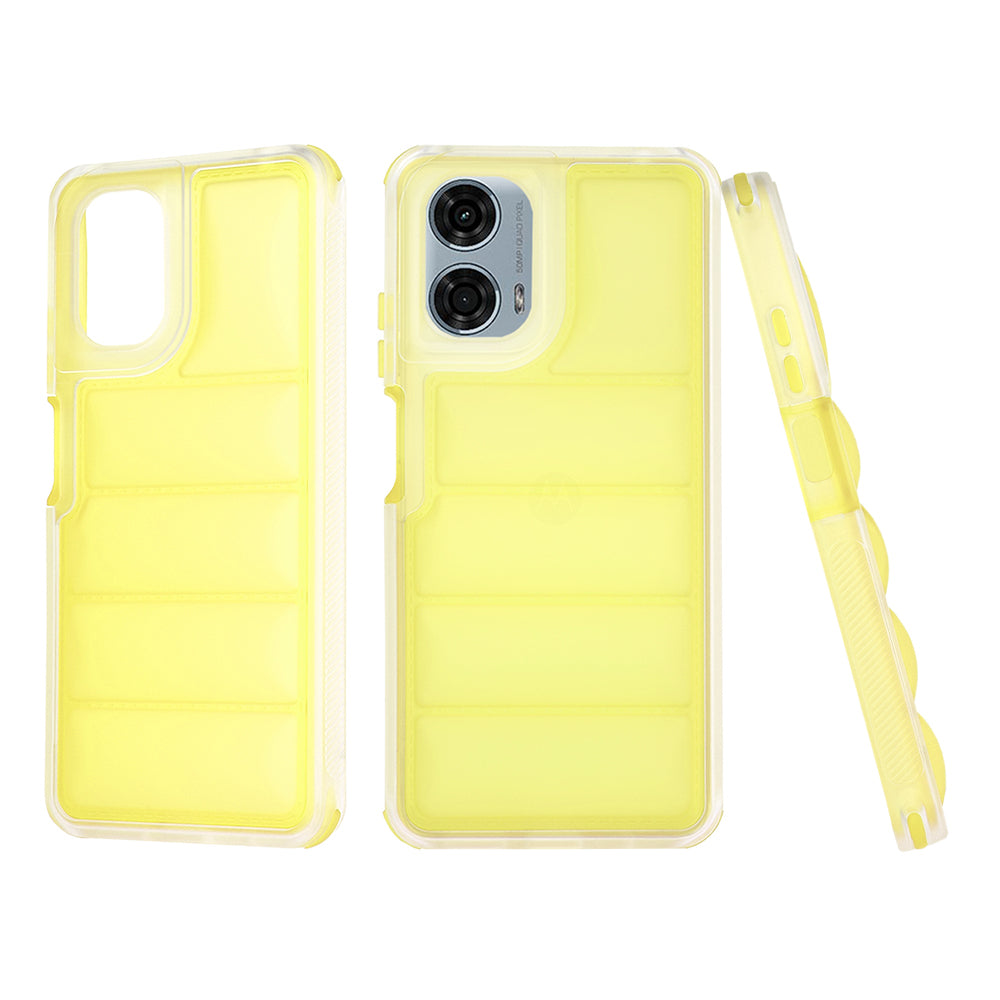 Futrola za Motorola Moto G24 Power, Techsuit, Wave Shield, Žuta