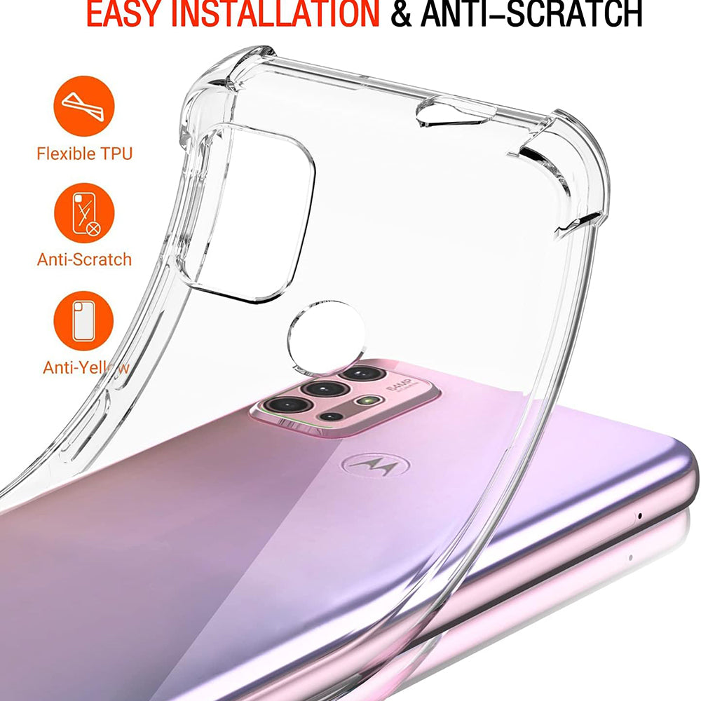 Futrola za Motorola Moto G30 / G20 / G10, Techsuit, Shockproof Clear, Providna
