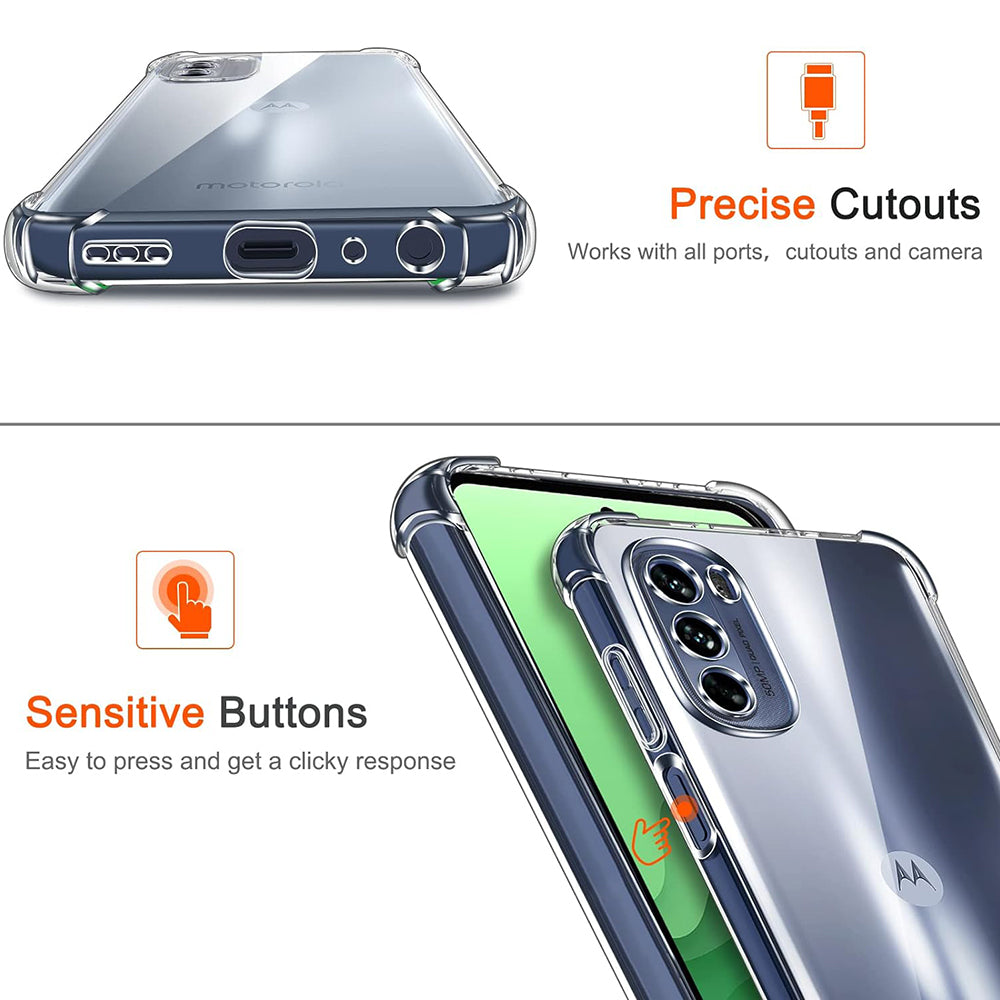 Futrola za Motorola Moto G31 / G41, Techsuit, Shockproof Clear, Providna