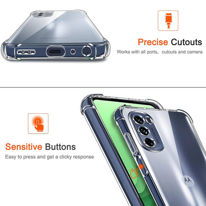 Futrola za Motorola Moto G31 / G41, Techsuit, Shockproof Clear, Providna