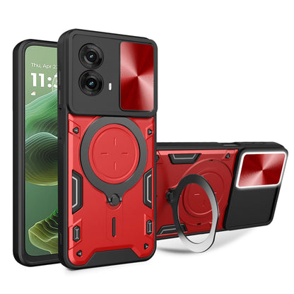 Futrola za Motorola Moto G35, Techsuit, CamGuard Pro, Crvena