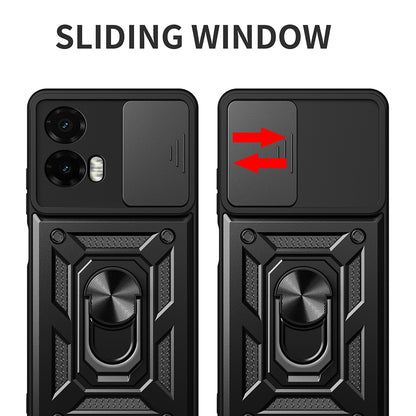 Futrola za Motorola Moto G35, Techsuit, CamShield, Crna