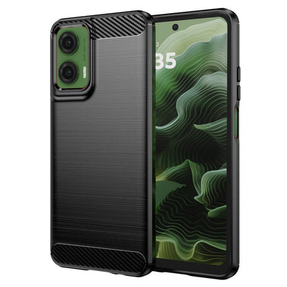 Futrola za Motorola Moto G35, Techsuit, Karbon, Crna