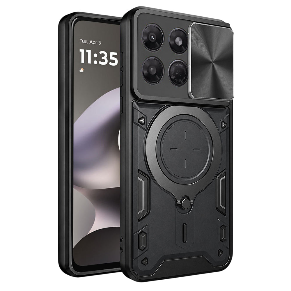Futrola za Motorola Moto G37 Power, Techsuit, CamGuard Pro, Crna