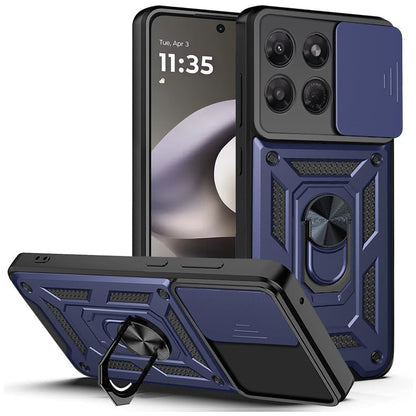 Futrola za Motorola Moto G37 Power, Techsuit, CamShield, Plava