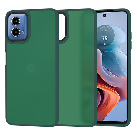 Futrola za Motorola Moto G45 / G34, Techsuit, HaloFrost, Zelena