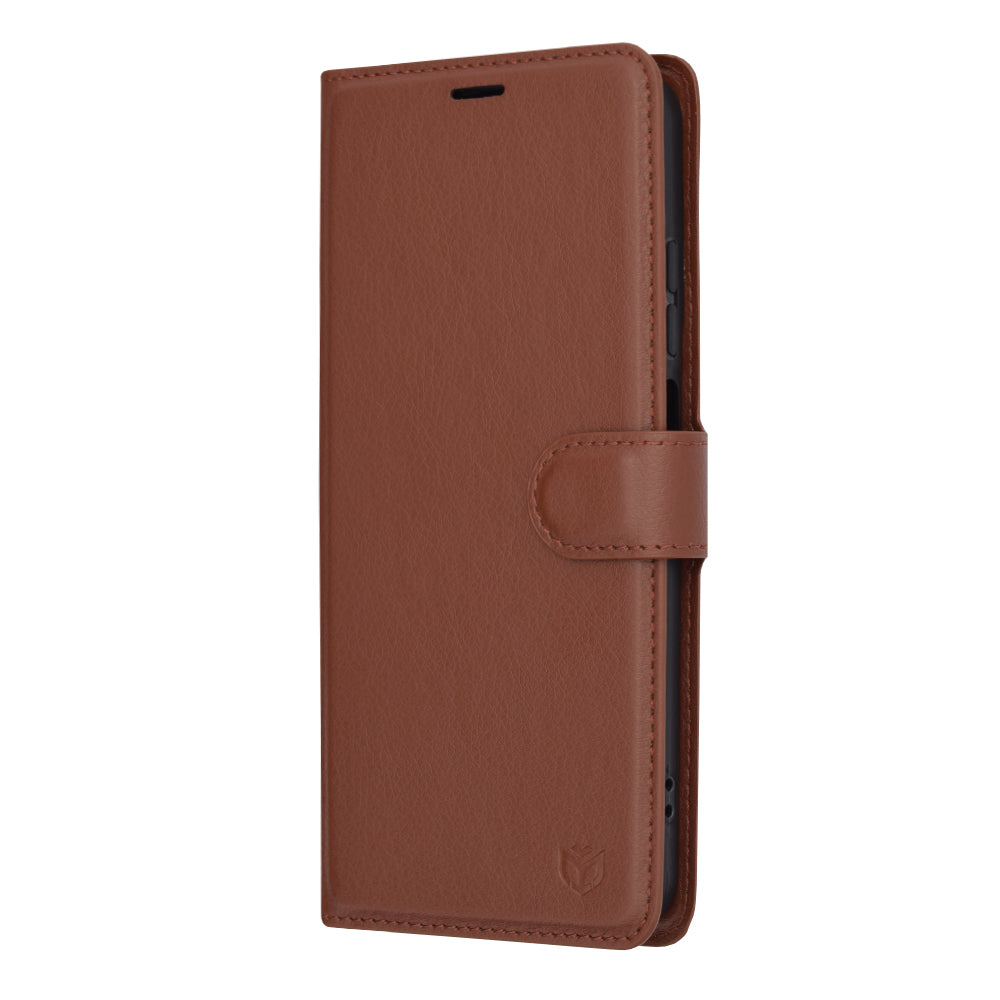 Futrola za Motorola Moto G45 / G34, Techsuit, Leather Folio, Braon