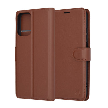 Futrola za Motorola Moto G45 / G34, Techsuit, Leather Folio, Braon