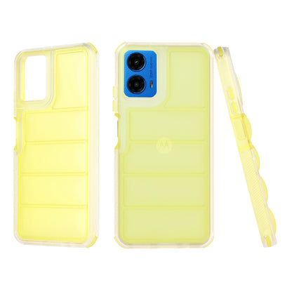 Futrola za Motorola Moto G45 / G34, Techsuit, Wave Shield, Žuta