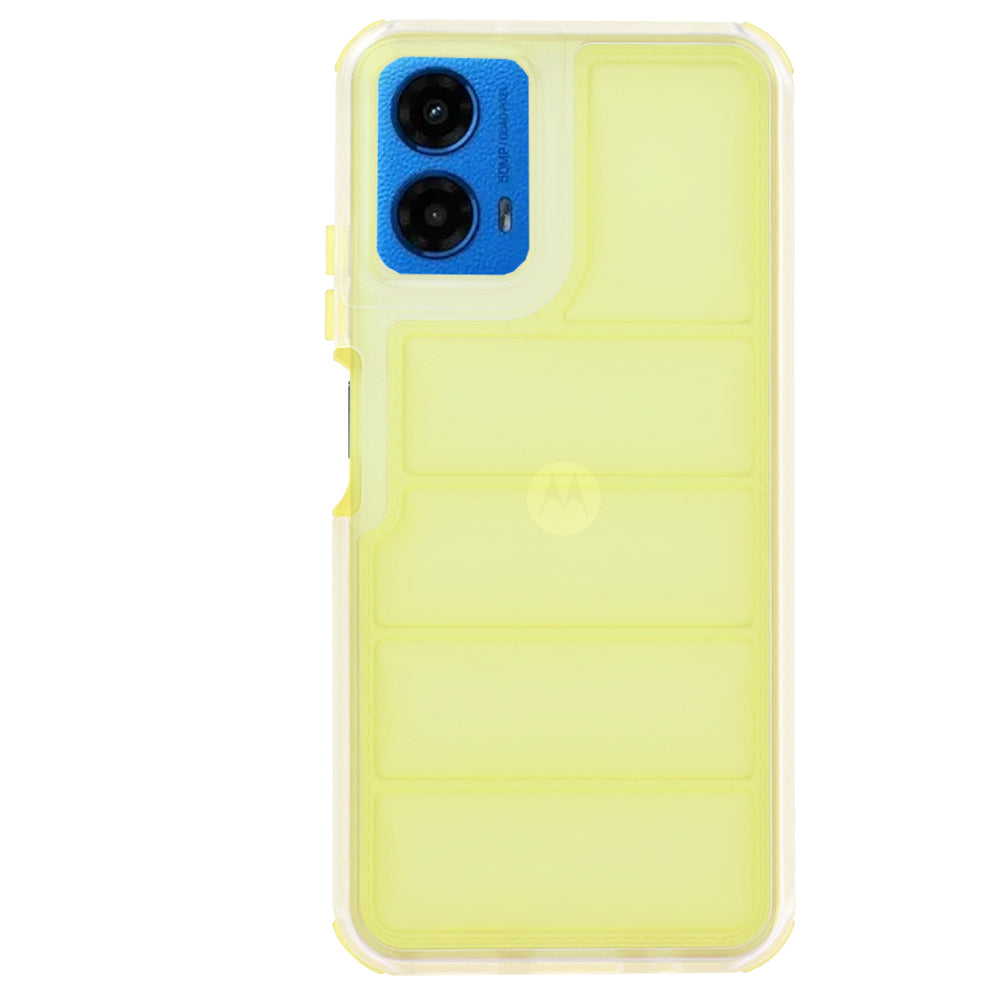 Futrola za Motorola Moto G45 / G34, Techsuit, Wave Shield, Žuta
