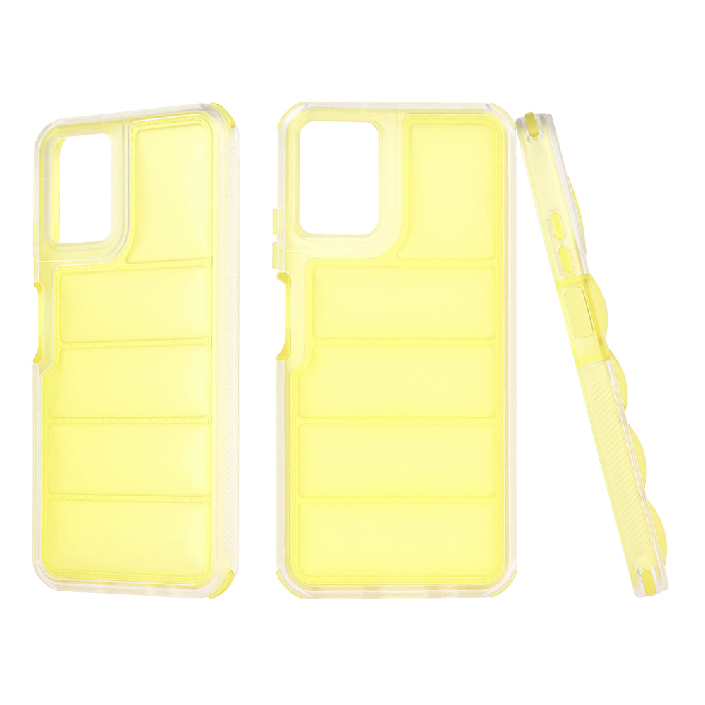 Futrola za Motorola Moto G45 / G34, Techsuit, Wave Shield, Žuta