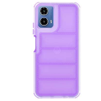 Futrola za Motorola Moto G45 / G34, Techsuit, Wave Shield, Ljubičasta