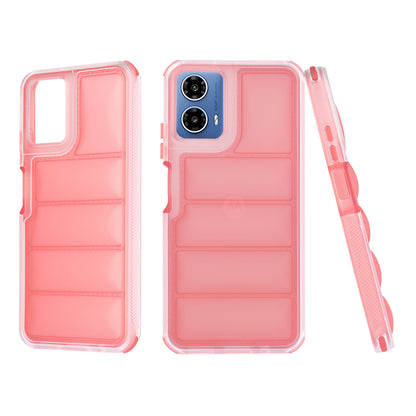 Futrola za Motorola Moto G45 / G34, Techsuit, Wave Shield, Crvena