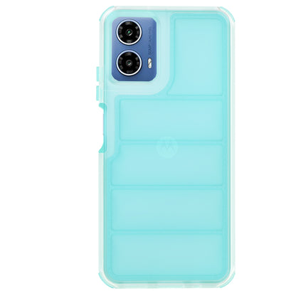 Futrola za Motorola Moto G45 / G34, Techsuit, Wave Shield, Tirkizna