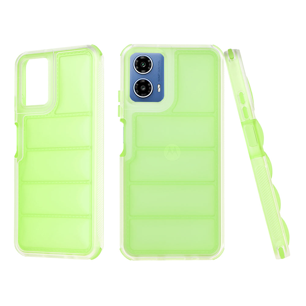 Futrola za Motorola Moto G45 / G34, Techsuit, Wave Shield, Zelena