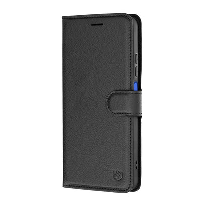 Futrola za Motorola Moto G47 / G37 Power / G37, Techsuit, Leather Folio, Crna