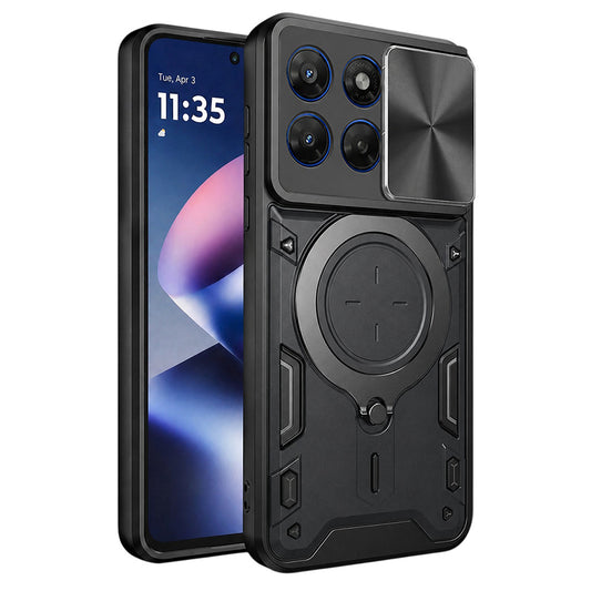 Futrola za Motorola Moto G47 / G37, Techsuit, CamGuard Pro, Crna