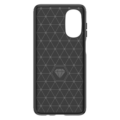 Futrola za Motorola Moto G52 / G82, Techsuit, Karbon, Crna