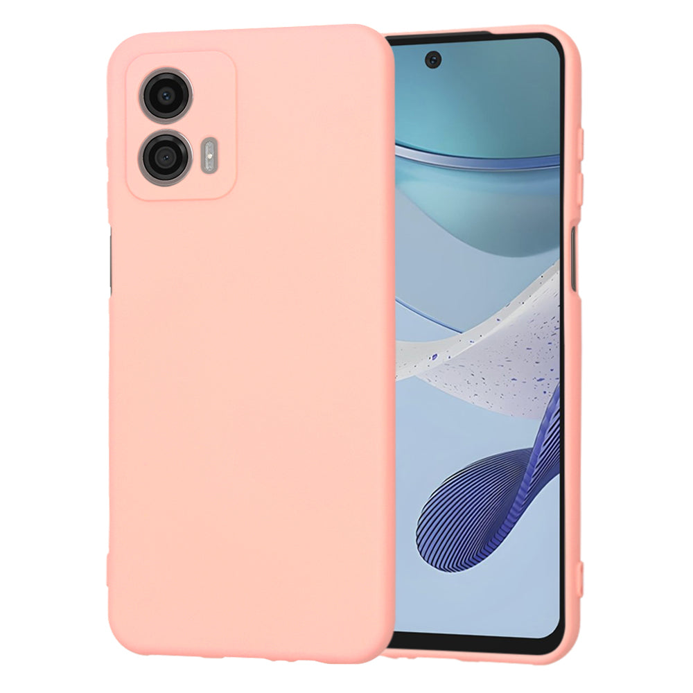 Futrola za Motorola Moto G53, Techsuit, SoftFlex, Svetlo Roze